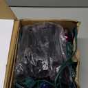 C9 Multicolor Christmas Pathway Lights, 38FT 25 Pcs Multicolor Extendable Waterproof Christmas Walkway Lights with Multicolor Bulbs and Stakes for Outdoor Lawn Garden Sidewalk Christmas Decorations