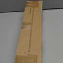 Lootkell Deep Walnut Wood Curtain Rods for Windows 72 to 144 1" Diameter Heavy Duty Window Curtain Rod Adjustable with Handmade Wood Grain Design for Living Room Bedroom Kitchen Farmhouse Outdoor