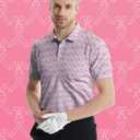 Golf Shirts for Men Funny Golf Polo Shirts Short Sleeve Polo Shirts Moisture Wicking Performance Golf Outfits (XL)