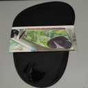 TFY Car Side Window Sun Shade - Static Cling Dark Transparent Film for Low-Angle Sunlight, UV Protection, Heat Reduction, Easy Install & Removable Sun Visor for Driver and Passenger, 2 Pieces