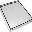 C-Line Stitched Shop Ticket Holders, Both Sides Clear, 12 x 15 Inches, 25 per Box (46125)