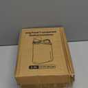 Dog Food Container, 3-5 Lb Dog Food Storage Containers with Airtight,Thicken the Lid, Large Pour Spout Cat Food Container with Measuring Cups,Portable Travel PetFood Storage Container (White)