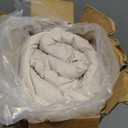 Litanika Comforter Full Size Set Beige, 3 Pieces Ruffle Lightweight Bedding Comforter Set, Fluffy Bed Set (79x90In Comforter, 2 Pillowcases)