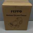 FEPPO Mattress Vacuum Cleaner, 16Kpa Bed Vacuum Cleaner with 253.7nm UV-C Light, 140F Heat, HEPA Filter & Ultrasonic, Versatile Handheld Vacuums for Bed, Sofa, Couch, Crib(Corded, 500W)