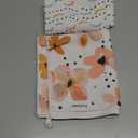 RECYCO Waffle Kitchen Towel Set of 2 - Quick Dry Microfiber Sustainable Dish Towels - Ultra Absorbent Reusable Cleaning Tea Towels - Lightweight Hand Towels,16x 28, Blossom Breeze