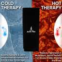 Arctic Flex Ice Sleeve for Knee, Elbow, Arm - Hot & Cold Freeze Pack Wrap for Tennis Pain Relief, Tendonitis - Gel Compression Brace for Injuries - Therapy Compress - Reusable, 360 Coverage (Small)