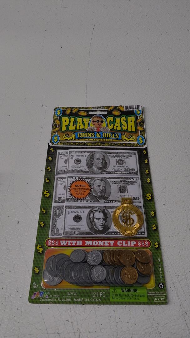 Play Cash Coins & Bill 6 Pack