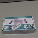 (10 pcs) Upgraded Invisible Baby Safety Proofing Cabinet Latch Locks - No Tools or Drilling Required for Installation, Works with Most Cabinets Drawers and with Countertop