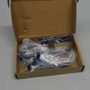 Hurrikom shed Door Latch shed Door Handle with 5-1/2" Stem,shed Door Lock Matching Set Includes 5 Keys forPlayhouses, shed Latch Chicken Coops,Camper, RV, Garage Door(Black)