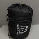 XL Size Upgraded Version of Camping Sleeping Bag 4 Seasons Warm and Cool, Lighter Weight, Adults and Children Can Use Waterproof Camping Bag, Travel and Outdoor Activities (86.6" x 31.5", Black)