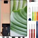 6.78" New AMOLED Display Compatible with Oneplus 12R 1+12R CPH2609, CPH2585 Touch Screen Digitizer Assembly Replacement with Upgraded Repair Tools Kit