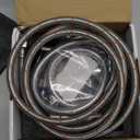 Arofa Hot and Cold Handheld Bidet Sprayer for Toilet, Warm Water Bidet with Adjustable Pressure, Non-Electric Temperature Control for Feminine Wash (1 Pack, Stainless Steel)