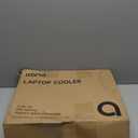 llano V12 RGB Laptop Cooling Pad, Gaming Laptop Cooler with 5.5 Inch Powerful Turbofan, Fast Cooling Laptop 15.6-21in, Adjustable Speed, Touch Control, LCD Screen, Black (RGB)