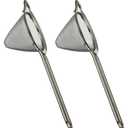 Fine Mesh Cocktail Strainer, Stainless Steel, Long Handle Set of 3