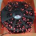 JMEXSUSS 500 LED Red Valentines Day Lights Outdoor, 173ft Christmas Lights Plug in, Waterproof 8 Modes Red String Light for Tree Party Xmas Holiday Valentines Day Decorations