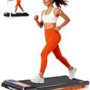 Walking Pad Treadmill with 5% Incline, Under Desk Treadmill for Home Office, 2.5HP Quiet Portable Walking Pad, 265 lbs Capacity, Compact Treadmill for Small Spaces with 15" x 35.4" Belt