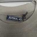 PJ PAUL JONES Mens T-Shirts Knit Short Sleeve Crewneck Shirt Casual Textured Pullover Tees (Large)