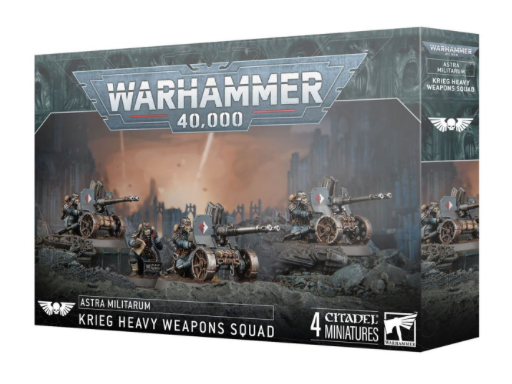 WARHAMMER 40K: KRIEG HEAVY WEAPONS SQUAD