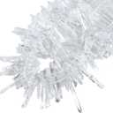 Mookaitedecor Natural Rock Quartz Crystal Points Loose Beads Sticks Spikes Top Drilled 15 inches Strand (0.4"-1.3", Clear)