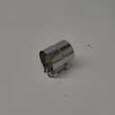 EVIL ENERGY 2.5'' Exhaust Clamp,Lap Joint Band Clamp Stainless Steel for Pipes,Mufflers,Catalytic Converters (1PCS, 2.5 inch)
