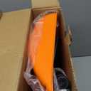 Yocada Snow Shovel for Driveway Home Garage Snow Removal Aluminum Strip with D-Grip Handle 55 inch Long Large Capacity Shovel for Garden Car Camping Outdoor Orange