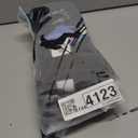 MCTi Snowboard Gloves with Wrist Guard 3-Finger Waterproof Mittens for Winter Snow Skiing (Medium, Black)