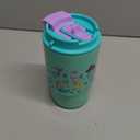 Fimibuke Kids Insulated Tumbler with Handle & Straw - 16oz Leak Proof Toddler Tumbler with Sip/Swig 2-in-1 Lid, BPA FREE 18/8 Stainless Steel Kids Water Bottle Drinking Cups Travel Mugs for Boys Girls