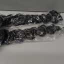 18 Inch Pre Looped Crochet Hair for Black WomenGogo Curl Curly Crochet Hair with Deep/Water/Ocean Wave Texture, Lightweight Synthetic Hair, Easy Install, Natural Look (8 Packs, 1B)