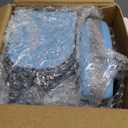 ONCE FOR ALL Upgrade Safe Mandoline Slicer Plus, Biger Size, Adjustable Vegetable Food Chopper Potato Fries Cutter, Detachable Blade, Kitchen Chopping Artifact, Gift (SkyBlue)