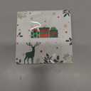 2 x Snowman Christmas Ornament, Jocidea Stained Glass Ornaments for Christmas Tree, Christmas Tree Decorations, Snowman Lovers Gifts, Holiday Decor and Xmas Gifts Ideas