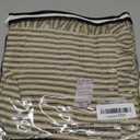 VHC Brands Sawyer Mill Charcoal Ticking Stripe Collection Farmhouse Style Pillow Cover Sham (Euro Sham 26x26)