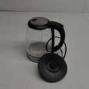 Cosori Electric Kettle, No Plastic Filter & Spout, 1.8Qt Tea Kettle & Hot Water Boiler For Coffee & Tea, Water Heater & Teapot, Automatic Shut Off, Borosilicate glass, Black, 1500W