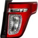 Spyder (POE) Ford Explorer 11-15 LED Red Clear Tail Light - OE Right (FO2801226)