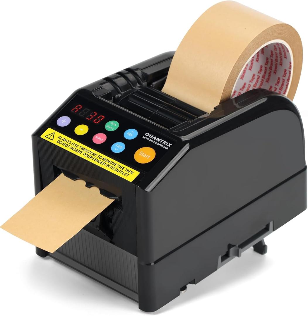 Ribbon Cutting Machine, 999mm Max Cut Length,Automatic Tape Dispenser, Ideal for Businesses, Schools,Shipping, Gift Wrapping, Restaurants,Homes