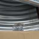 Land Guard Galvanized Raised Garden Bed, 8x4x2ft Planter Boxes Outdoor, Oval Larger Metal Planter Boxes for Vegetables, Fruits, Flowers (Silver) (842ft)