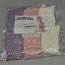 JAKIDAR Girls Crew Seamless Socks Kids Casual Dress Cotton Socks 6 Pairs