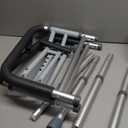 Toilet Safety Rails, Adjustable Toilet Frame for Elderly, Seniors, Handicap & Disabled, Foldable Handicap Toilet Handles Fit Any Toilets (Gray)