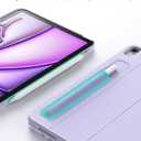 ESR for iPad Air 11 Inch Case with Keyboard M4/M3/M2 (2026/2025/2024) & Air 5th/4th Gen Shift Keyboard Case, Magnetic Detachable Keyboard, Portrait/Landscape Modes, Click-Anywhere Trackpad, Purple