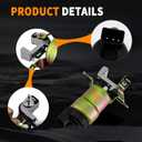 924-733 Shift Interlock Solenoid Compatible with Ford Lincoln Mercury Replace B05001, F2DZ3Z719A, F2DZ-3Z719A, 924-733, 924733, 035844