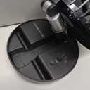 Primevolve Portable Oscillating Standing Fan,Rechargeable Battery Operated USB Floor Table Desk Fan with Remote, Bedroom Camping Travel Fans Black 7.7"