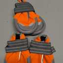 Dog Boots, Medium and Large Dog Boots and paw Guards, Suitable for Snowy Winter Days, hot Summer Roads, Waterproof in The rain, Outdoor Walks, Indoor Hard Surface Anti-Slip Shoes 4 Pieces (#7 (width 3.2 inch) for 63-75 lbs)