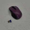 TECKNET Wireless Mouse, 2.4G Ergonomic Optical Mouse, Computer Mouse for Laptop, PC, Computer, Chromebook, Notebook, 6 Buttons, 24 Months Battery Life, 2600 DPI, 5 Adjustment Levels (Purple)