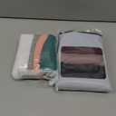 FINETOO Cotton Underwear for Women Sexy Low Rise Ribbed Hipster Breathable Soft Womens Bikini Panties Cheeky L (Pack of 9)