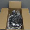 Ganiza Food Processor, 2-Speed Food Chopper Meat Grinder with 8 Cup Stainless Steel & 8 Cup Glass Bowls, Upgraded Button & Smart Overheat Protection Light - Includes Clean Brush, 2 Sets of Blades (Silver)