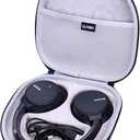 LTGEM Case Compatible with Sony WH-CH720N / WH-CH520 / WHCH710N / WH-CH510 Noise Canceling Headphones Over The Ear Headset, Black+Gray