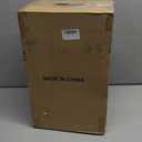 Lysam Small Trash Can, 3 Pack 4 Gallons Bathroom Garbage Can with Lid Press-Top, Small Waste Basket with Trash Bags, Slim Plastic Garbage Bin for Dorm, Office, Bedroom, Kitchen, Living Room  Black