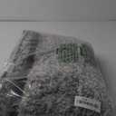 Yimobra Bathroom Rugs Non Slip Washable 36x24, Ultra Soft and Water Absorbent Bath Mats, Plush Fluffy Shower Mat Outside, Luxury Microfiber Thick Matts for Bathroom Floor/Tub, Light Gray and White (36" x 24", Light Gray and White)