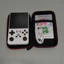 R36MAX Retro Handheld Game Console, 4.0 Inch 720x720 IPS Screen, 64GB Built-in 18,000+ Classic Game, Portable Hand Held Open Source Linux System, 4000mAh Battery Retro Gaming Console(White 64GB)