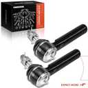 A-Premium 2 x Front Outer Tie Rod Ends, Compatible with Chevy Silverado 1500 14-19, Tahoe/Suburban 15-20 & GMC Sierra 1500 14-18, Sierra 1500 Limited 19, Yukon (XL) 15-20 & Cadillac Escalade 15-20