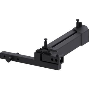 Swing Away Hitch Adapter, 90-Degree Swing Arm, Fits 2-Inch Receiver, 320 lbs Weight Capacity, Hitch Mounted Bike Carrier Extension Attachment for Cars, Trucks, SUVs, Vans (Passenger Side)